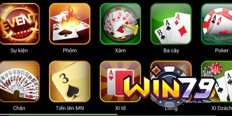 Game Bài Win79 - Chuyên Mục Sở Hữu Kho Game Siêu Hot 1 Sơ lược sảnh Game bài Win79