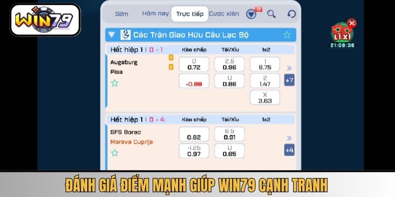 Đánh giá điểm mạnh giúp WIN79 cạnh tranh
